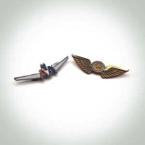 Airline Fake-pilot pins - AA & NW