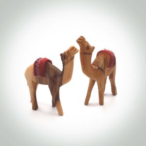 Two carved camels