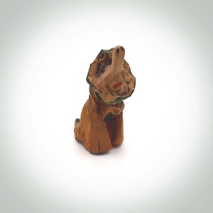 Carved wooden gnome